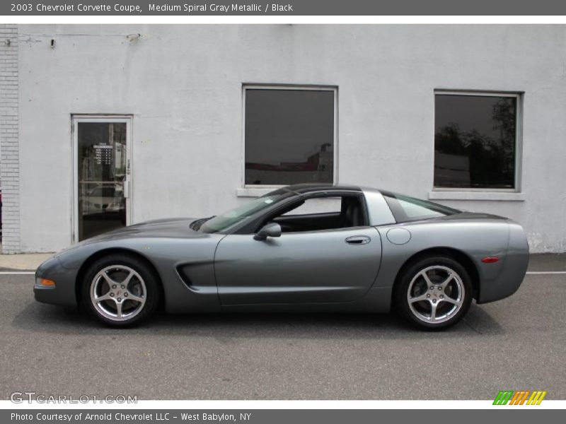  2003 Corvette Coupe Medium Spiral Gray Metallic