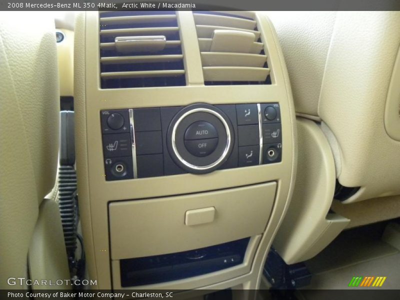 Arctic White / Macadamia 2008 Mercedes-Benz ML 350 4Matic