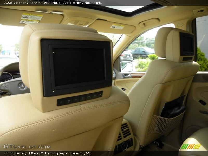 Arctic White / Macadamia 2008 Mercedes-Benz ML 350 4Matic