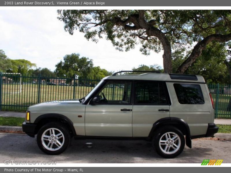 Vienna Green / Alpaca Beige 2003 Land Rover Discovery S