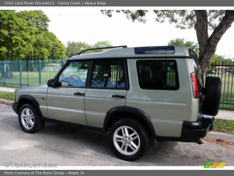 Vienna Green / Alpaca Beige 2003 Land Rover Discovery S