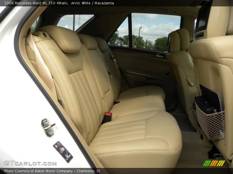 Arctic White / Macadamia 2008 Mercedes-Benz ML 350 4Matic
