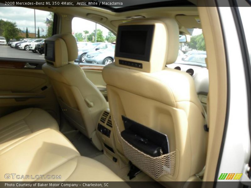 Arctic White / Macadamia 2008 Mercedes-Benz ML 350 4Matic