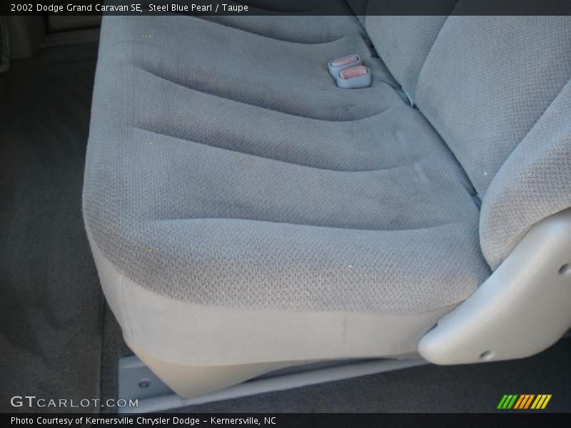 Steel Blue Pearl / Taupe 2002 Dodge Grand Caravan SE