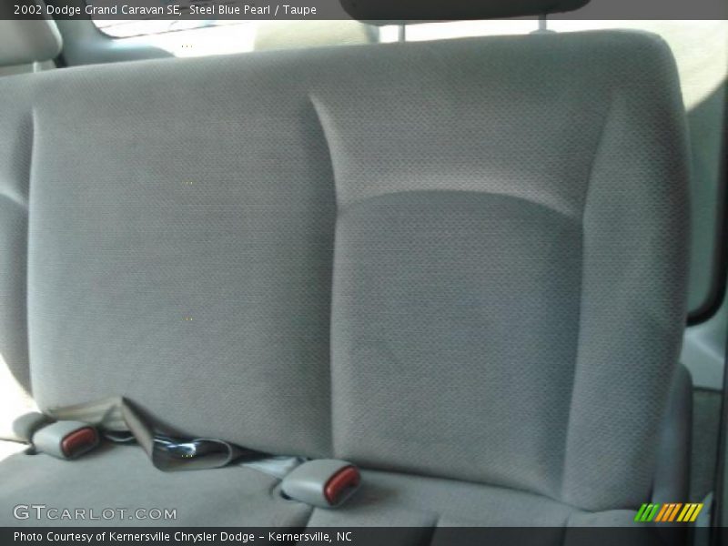 Steel Blue Pearl / Taupe 2002 Dodge Grand Caravan SE