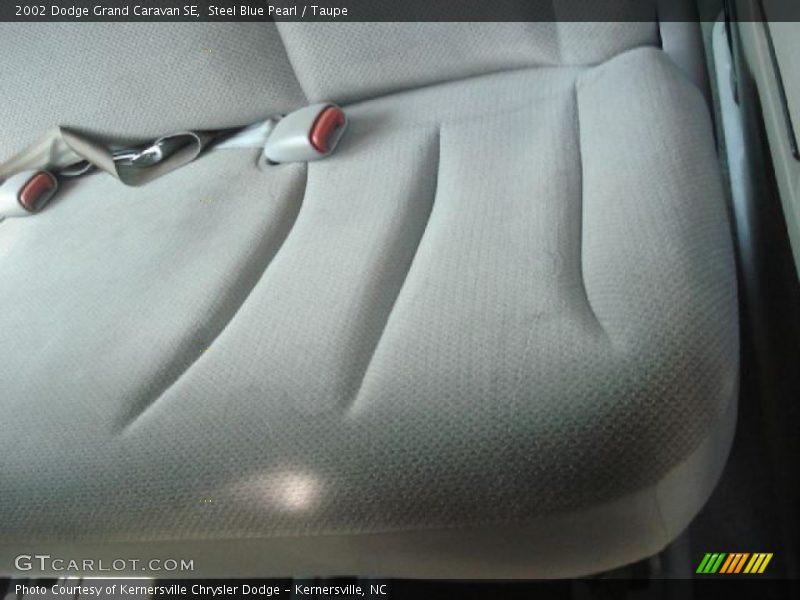 Steel Blue Pearl / Taupe 2002 Dodge Grand Caravan SE