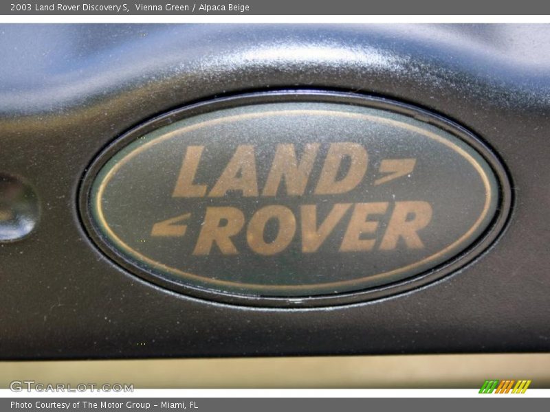 Vienna Green / Alpaca Beige 2003 Land Rover Discovery S