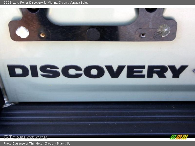 Vienna Green / Alpaca Beige 2003 Land Rover Discovery S