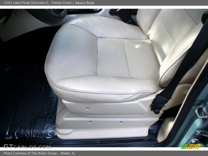 Vienna Green / Alpaca Beige 2003 Land Rover Discovery S