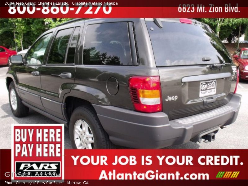 Graphite Metallic / Taupe 2004 Jeep Grand Cherokee Laredo