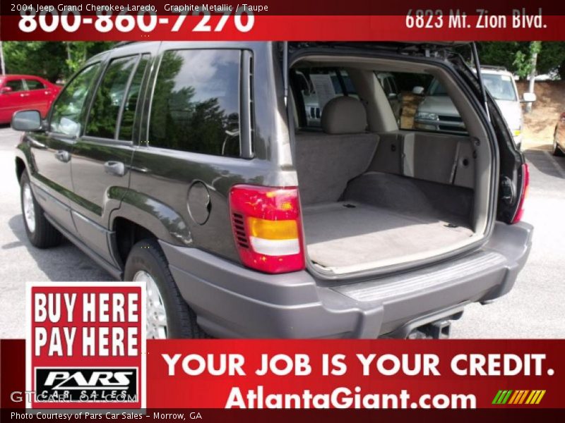 Graphite Metallic / Taupe 2004 Jeep Grand Cherokee Laredo
