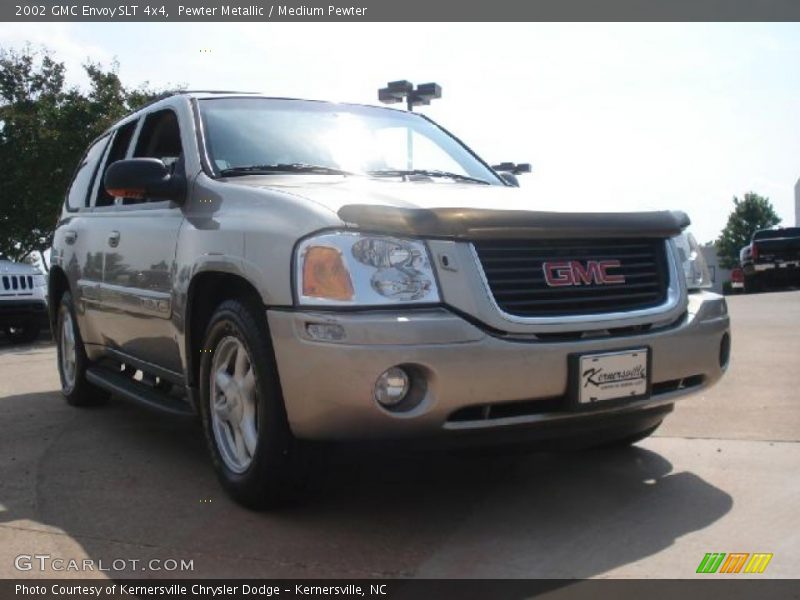 Pewter Metallic / Medium Pewter 2002 GMC Envoy SLT 4x4