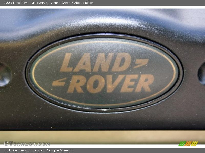 Vienna Green / Alpaca Beige 2003 Land Rover Discovery S