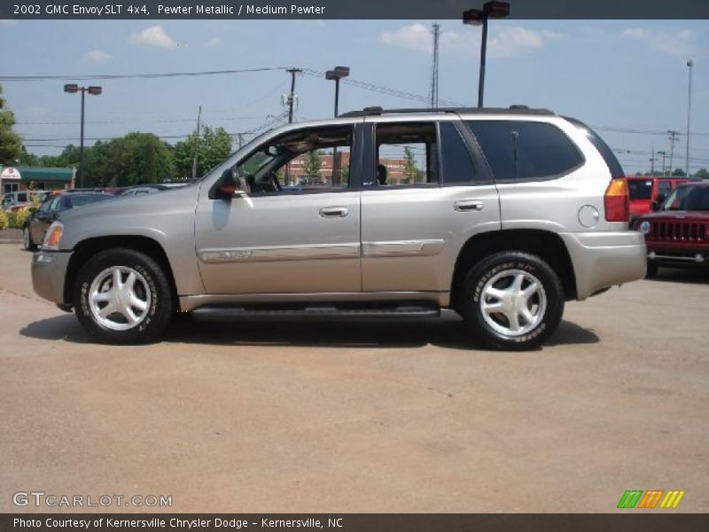 Pewter Metallic / Medium Pewter 2002 GMC Envoy SLT 4x4