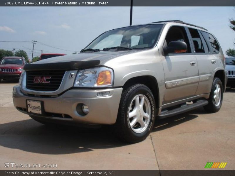 Pewter Metallic / Medium Pewter 2002 GMC Envoy SLT 4x4