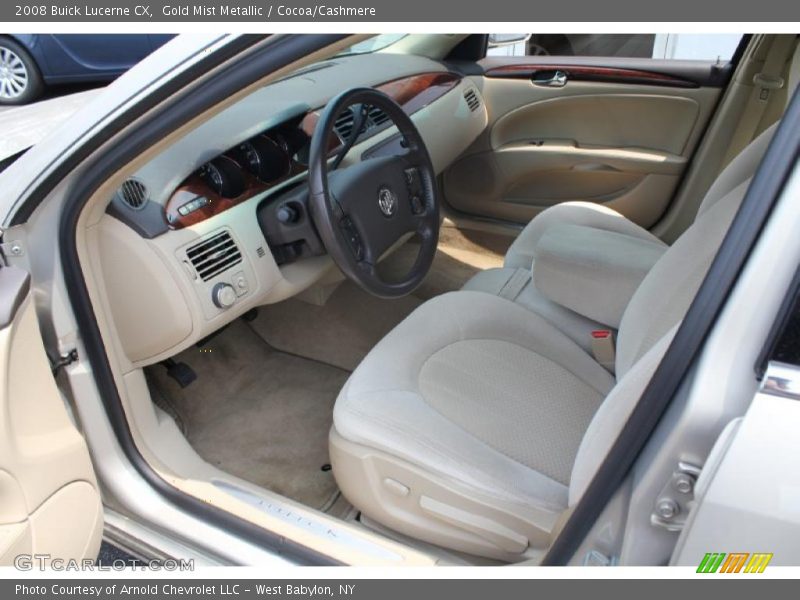 Gold Mist Metallic / Cocoa/Cashmere 2008 Buick Lucerne CX