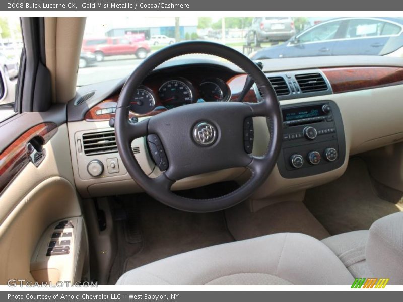 Gold Mist Metallic / Cocoa/Cashmere 2008 Buick Lucerne CX