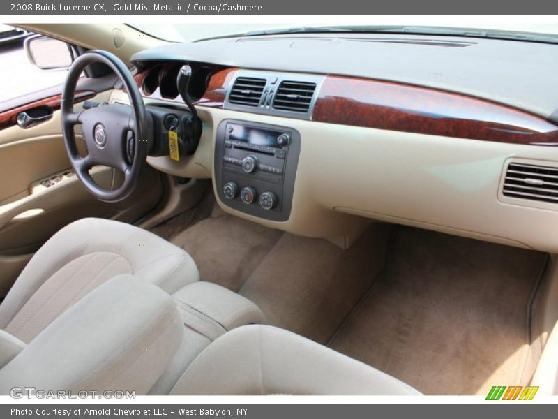 Gold Mist Metallic / Cocoa/Cashmere 2008 Buick Lucerne CX