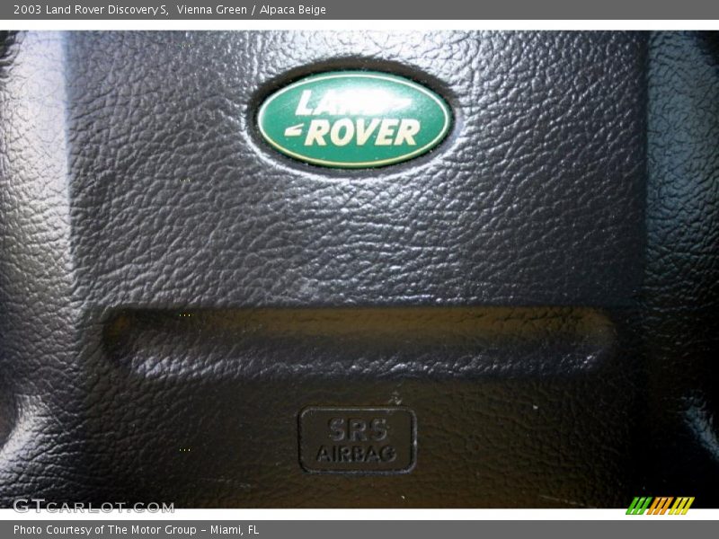 Vienna Green / Alpaca Beige 2003 Land Rover Discovery S