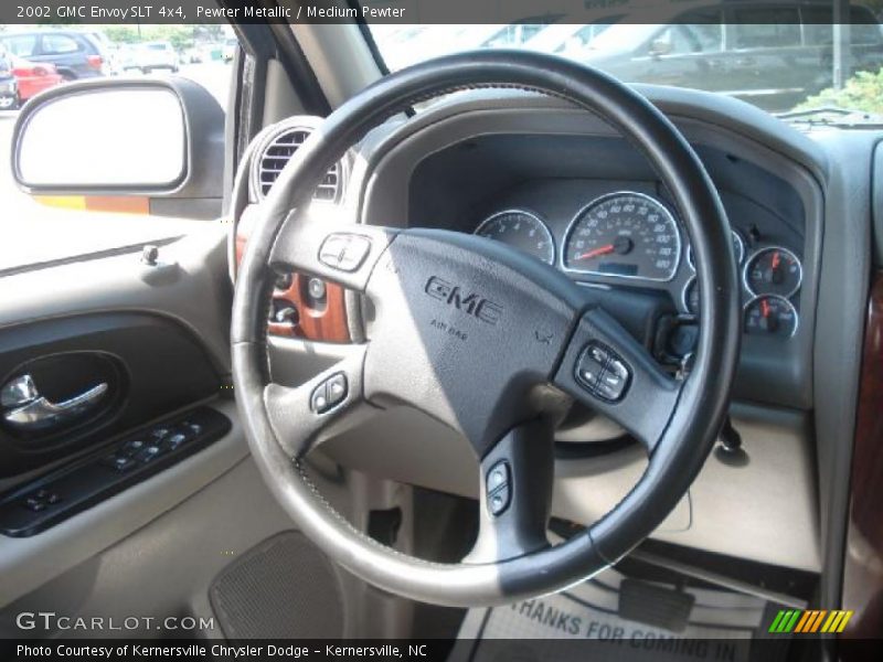 Pewter Metallic / Medium Pewter 2002 GMC Envoy SLT 4x4