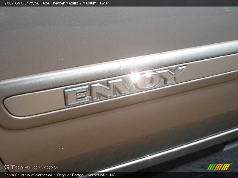 Pewter Metallic / Medium Pewter 2002 GMC Envoy SLT 4x4