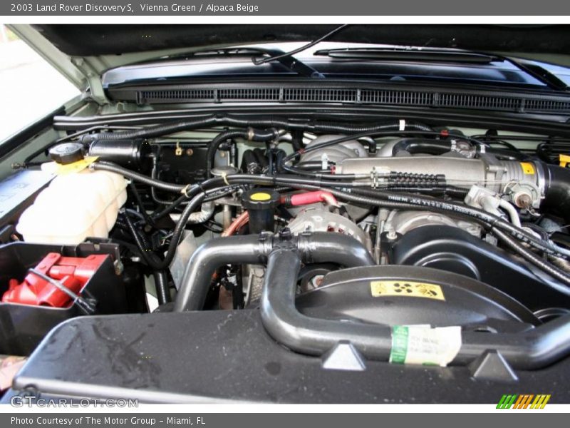 Vienna Green / Alpaca Beige 2003 Land Rover Discovery S