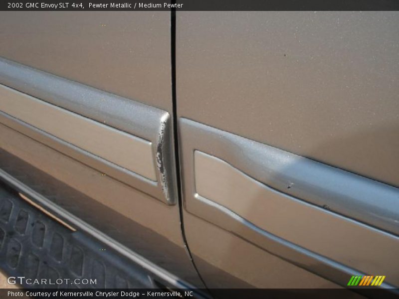 Pewter Metallic / Medium Pewter 2002 GMC Envoy SLT 4x4