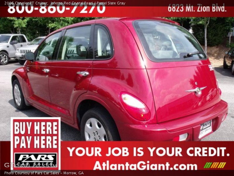 Inferno Red Crystal Pearl / Pastel Slate Gray 2006 Chrysler PT Cruiser