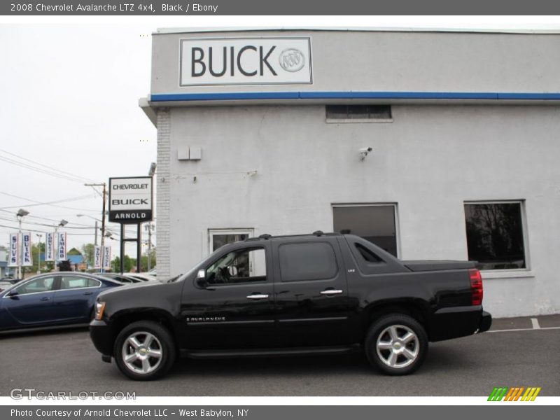 Black / Ebony 2008 Chevrolet Avalanche LTZ 4x4