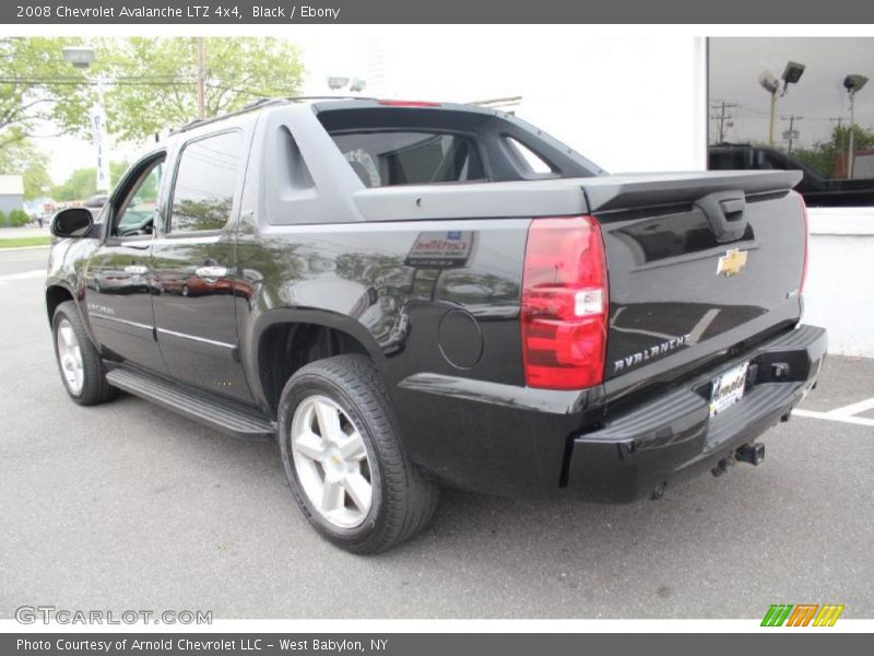 Black / Ebony 2008 Chevrolet Avalanche LTZ 4x4