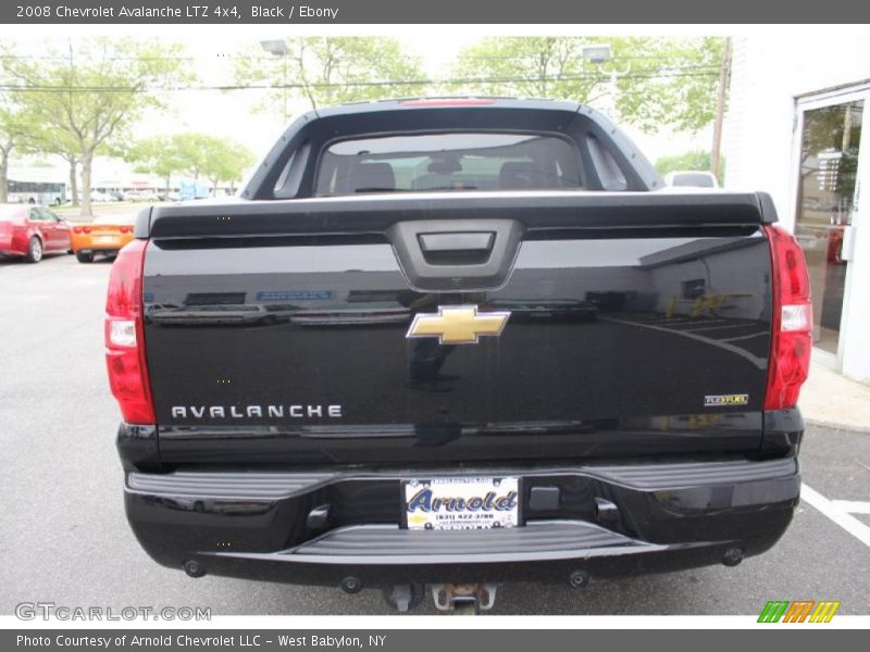 Black / Ebony 2008 Chevrolet Avalanche LTZ 4x4