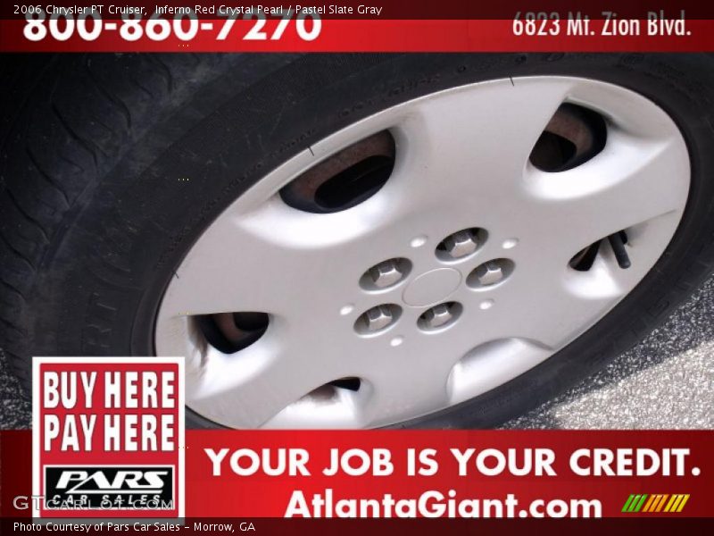 Inferno Red Crystal Pearl / Pastel Slate Gray 2006 Chrysler PT Cruiser