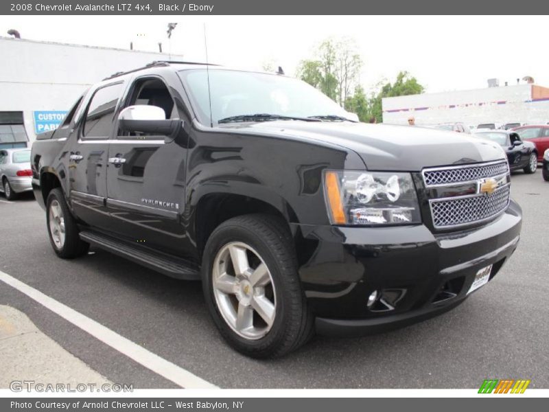 Black / Ebony 2008 Chevrolet Avalanche LTZ 4x4