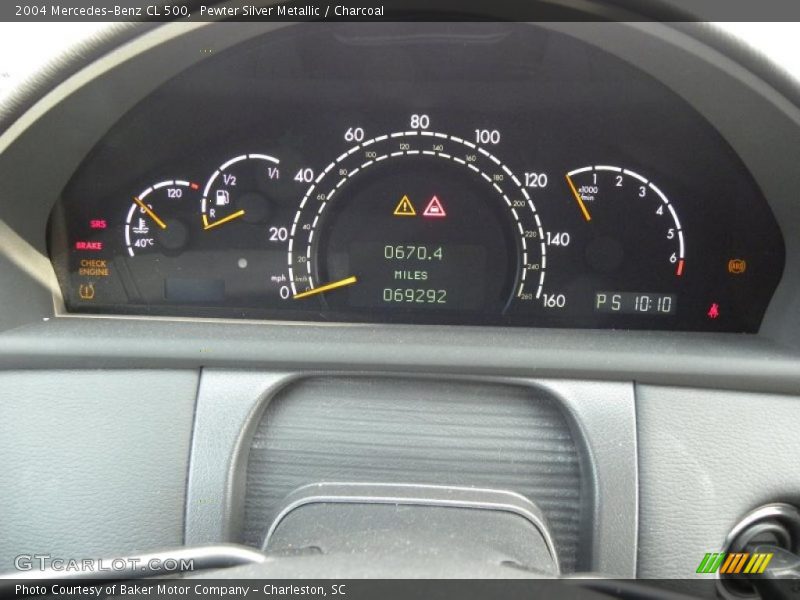  2004 CL 500 500 Gauges
