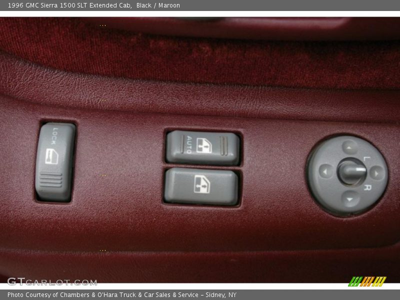 Controls of 1996 Sierra 1500 SLT Extended Cab