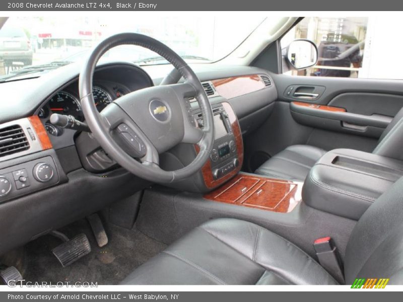 Black / Ebony 2008 Chevrolet Avalanche LTZ 4x4
