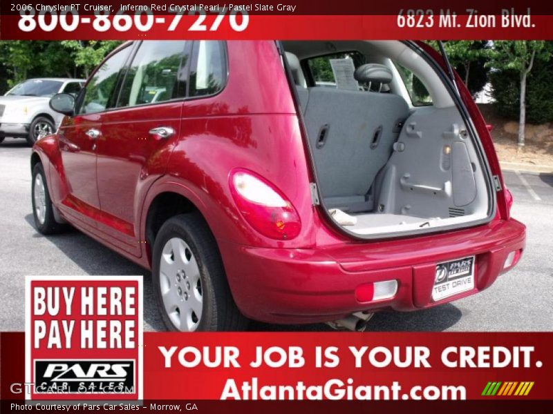 Inferno Red Crystal Pearl / Pastel Slate Gray 2006 Chrysler PT Cruiser