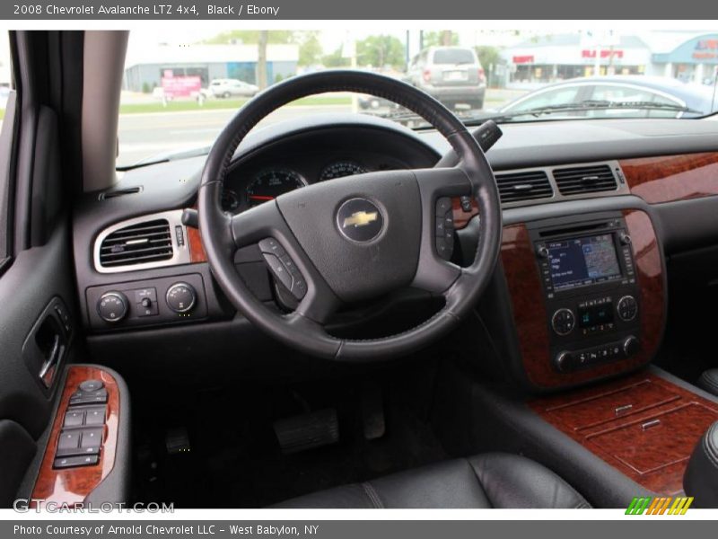 Black / Ebony 2008 Chevrolet Avalanche LTZ 4x4