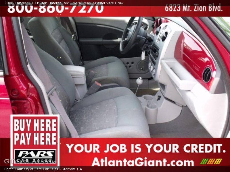 Inferno Red Crystal Pearl / Pastel Slate Gray 2006 Chrysler PT Cruiser