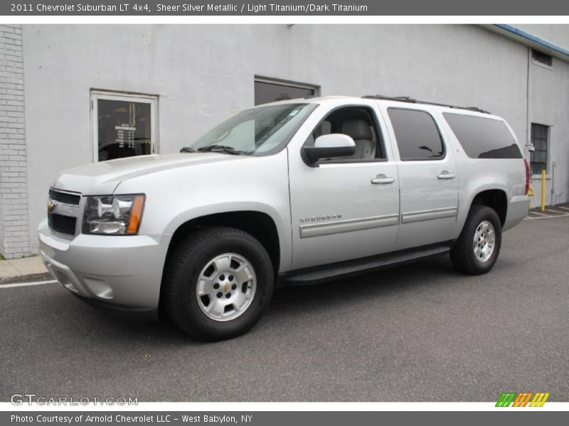Sheer Silver Metallic / Light Titanium/Dark Titanium 2011 Chevrolet Suburban LT 4x4