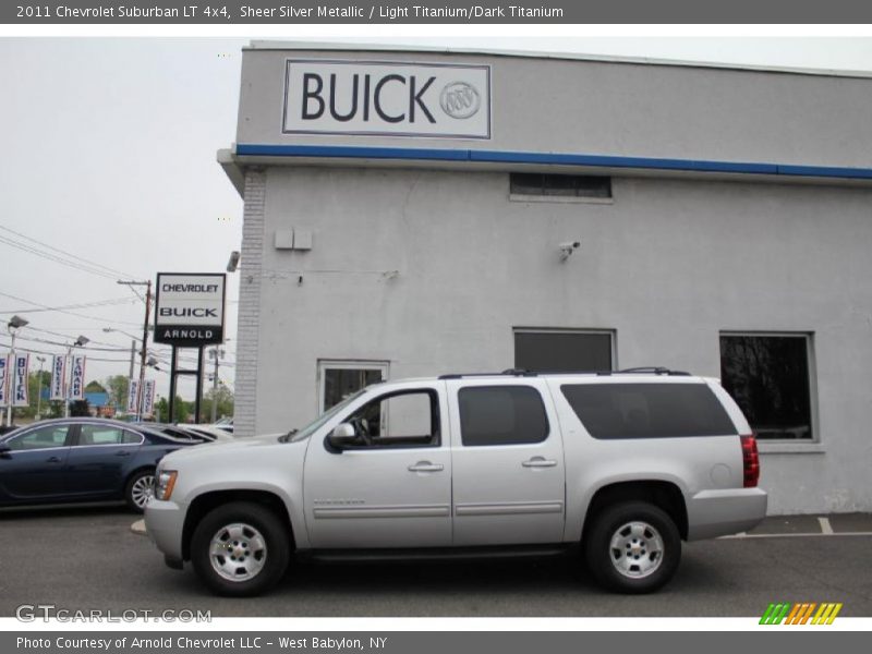 Sheer Silver Metallic / Light Titanium/Dark Titanium 2011 Chevrolet Suburban LT 4x4