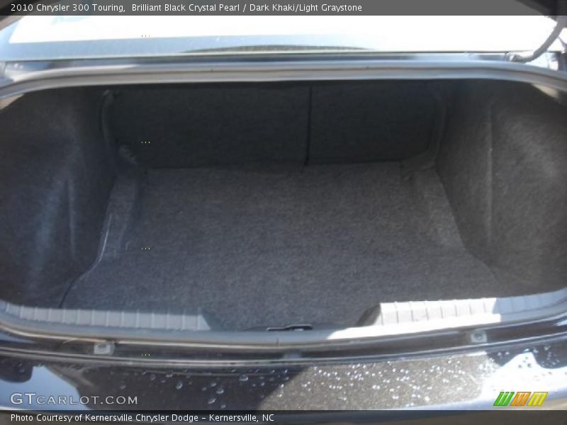 Brilliant Black Crystal Pearl / Dark Khaki/Light Graystone 2010 Chrysler 300 Touring