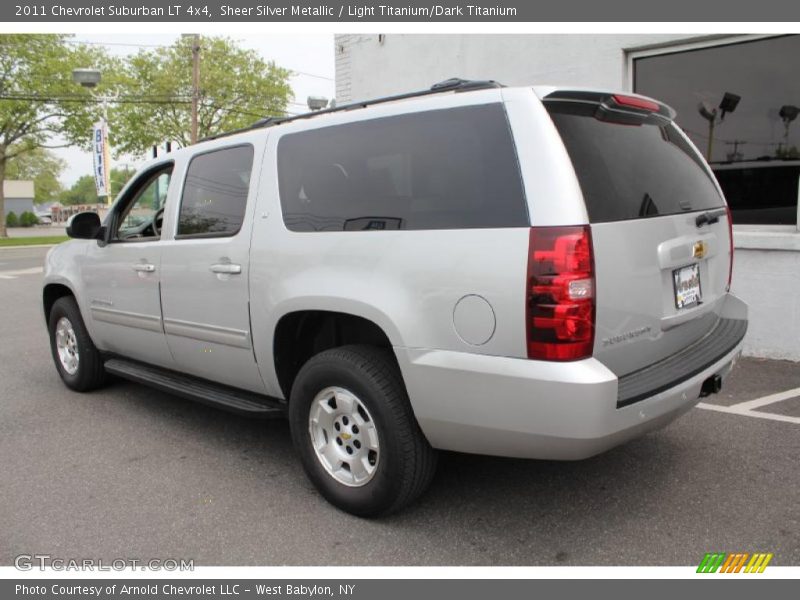 Sheer Silver Metallic / Light Titanium/Dark Titanium 2011 Chevrolet Suburban LT 4x4