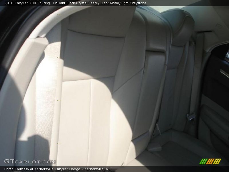 Brilliant Black Crystal Pearl / Dark Khaki/Light Graystone 2010 Chrysler 300 Touring