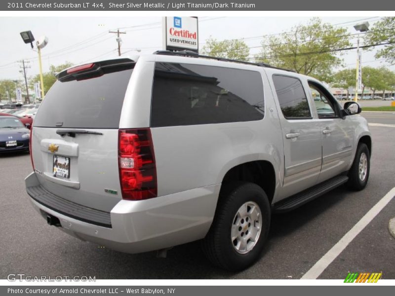 Sheer Silver Metallic / Light Titanium/Dark Titanium 2011 Chevrolet Suburban LT 4x4