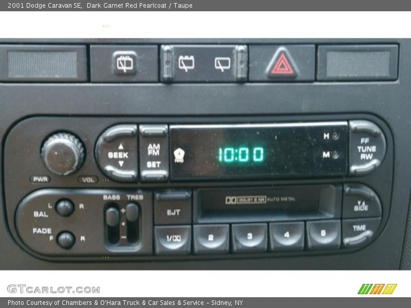 Controls of 2001 Caravan SE