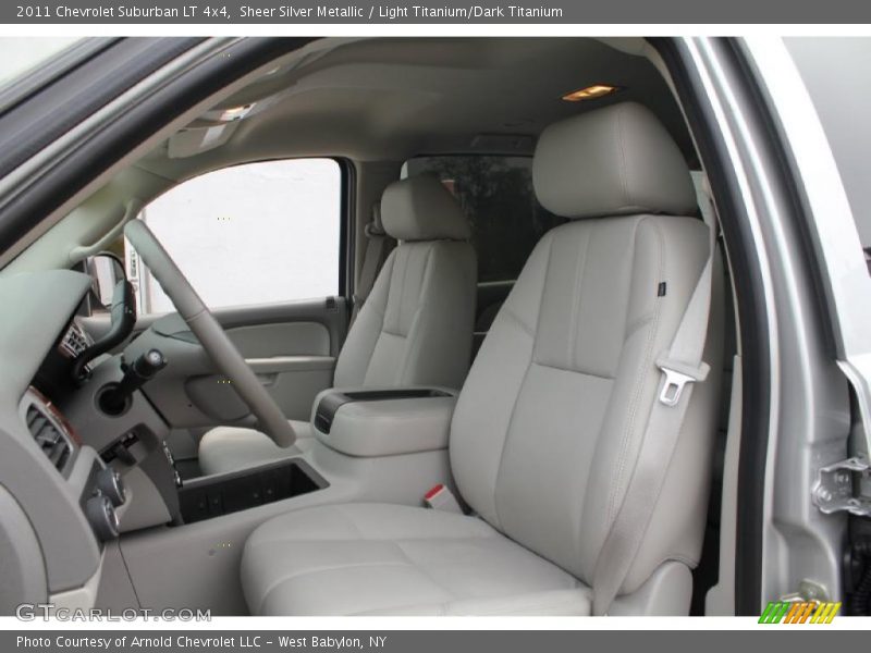 Sheer Silver Metallic / Light Titanium/Dark Titanium 2011 Chevrolet Suburban LT 4x4