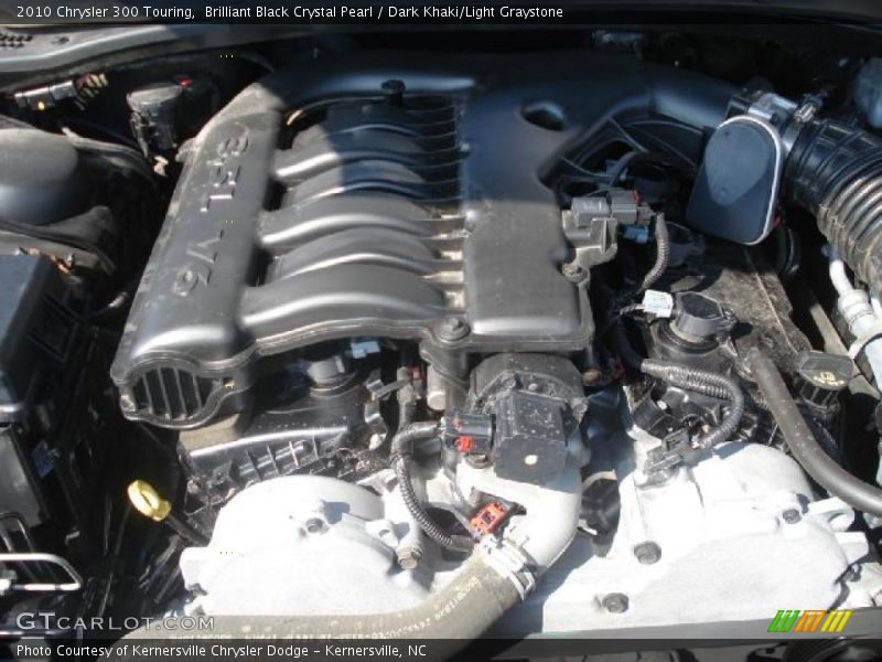 Brilliant Black Crystal Pearl / Dark Khaki/Light Graystone 2010 Chrysler 300 Touring