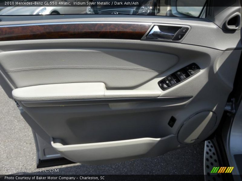Iridium Silver Metallic / Dark Ash/Ash 2010 Mercedes-Benz GL 550 4Matic