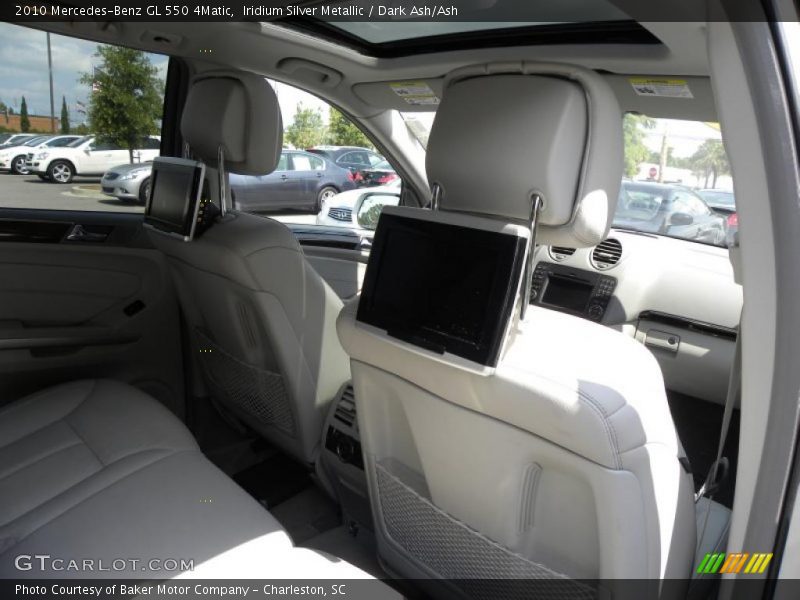 Iridium Silver Metallic / Dark Ash/Ash 2010 Mercedes-Benz GL 550 4Matic